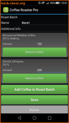 Coffee Roaster Pro screenshot