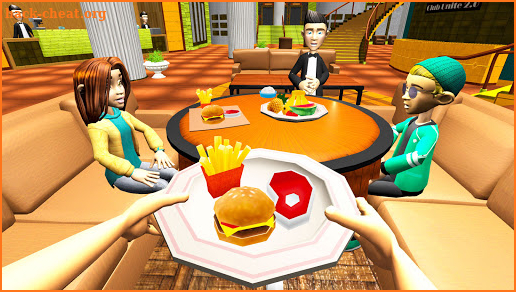 Coffee Shop Table Manners Game screenshot