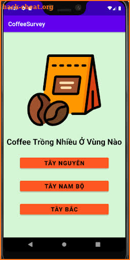 Coffee Survey screenshot