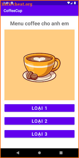 CoffeeCup screenshot