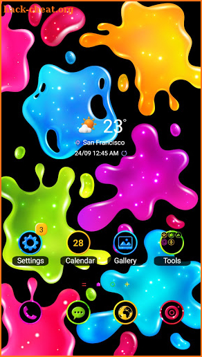 COGUL HD/4K Wallpaper - Colorful Slime screenshot