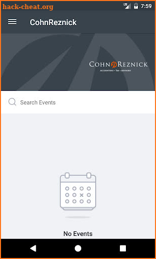 CohnReznick Events screenshot
