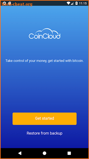 Coin Cloud Wallet screenshot