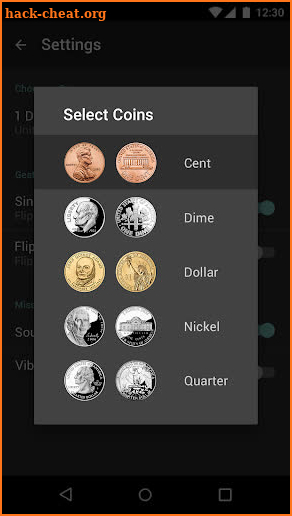 Coin Flip Free screenshot