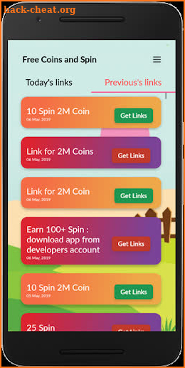 Coin Master Free spins screenshot