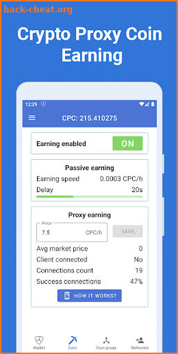 Coin Mining – Mobile Proxies screenshot