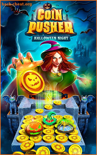 Coin Pusher Halloween Night - Haunted House Casino screenshot
