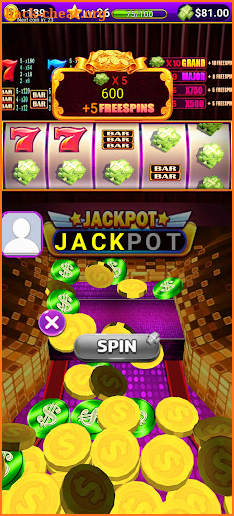 Coin Pusher Jackpot Party screenshot