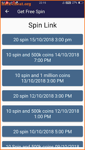 Coin Rewards - free coin and spin daily link screenshot