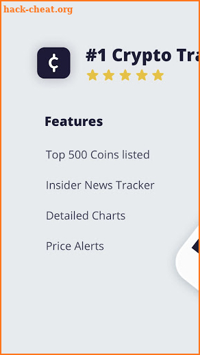Coinance - Crypto Tracker, Bitcoin Crypto Charts screenshot