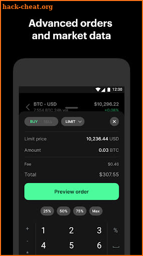 Coinbase Pro – Bitcoin Trading screenshot