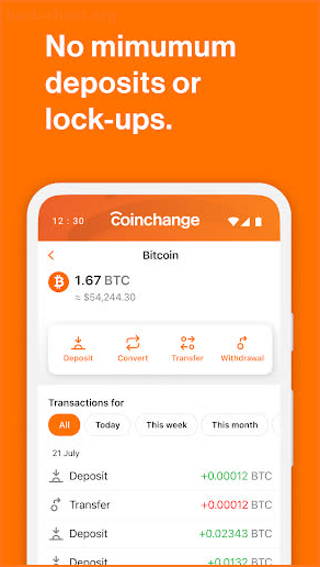 Coinchange – Earn & Buy Crypto screenshot