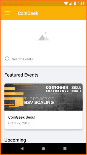 CoinGeek Conferences screenshot