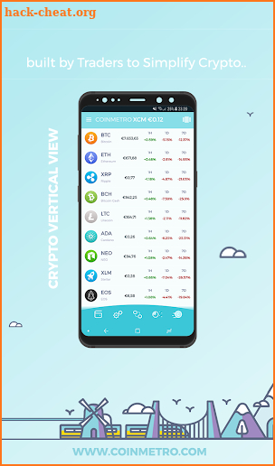 CoinMetro™ - Beta - Tokenized Exchange Platform screenshot