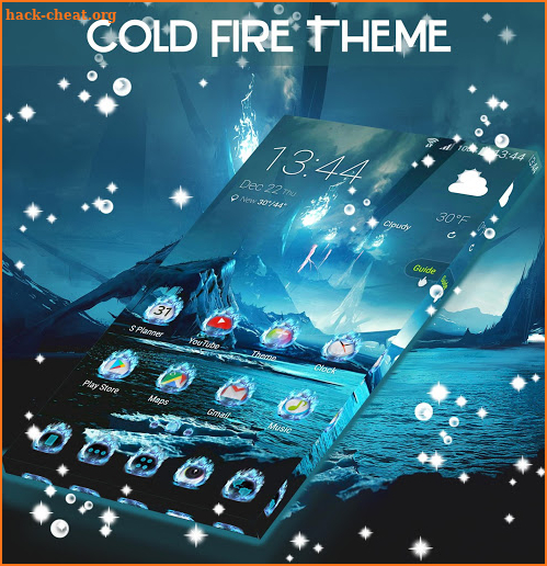 Cold Fire Theme screenshot