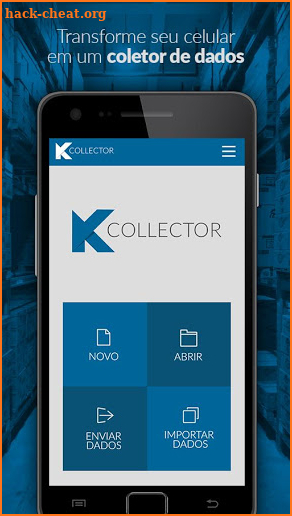 Coletor de Dados KCollector screenshot