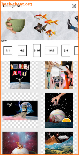 Collage Art - Become an Artist screenshot