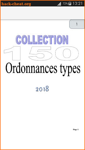 Collection 150 Ordonnances types screenshot