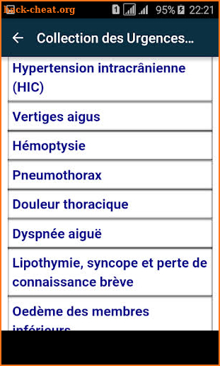 Collection des Urgences Médicales 2018 screenshot