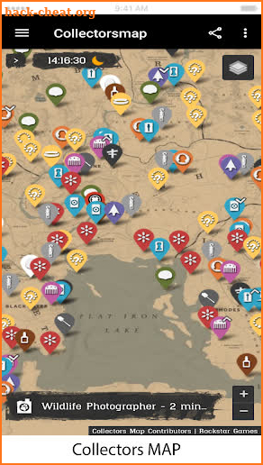 Collectors Map screenshot