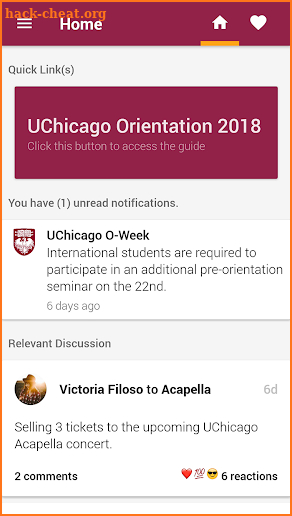 College Connection - UChicago screenshot
