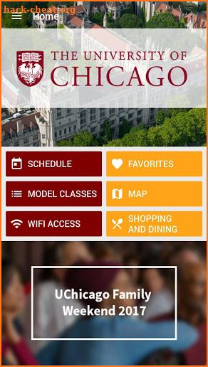 College Family Programs App screenshot