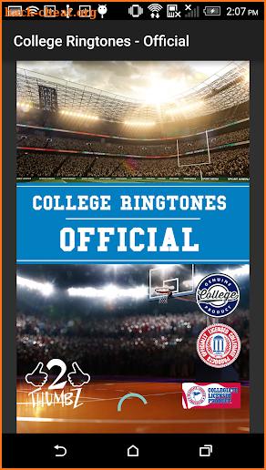 COLLEGE FIGHT SONG  RINGTONES – OFFICIAL screenshot