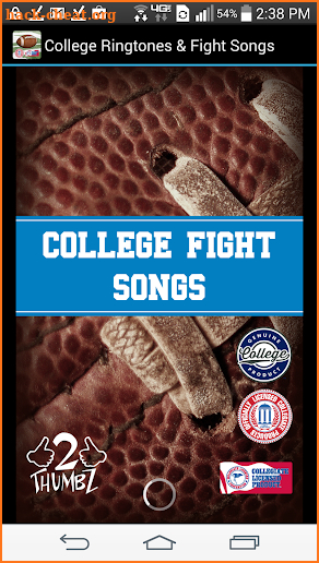 College Fightsongs & Ringtones screenshot