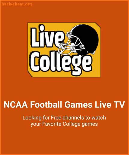 College Football Games, Live on TV screenshot