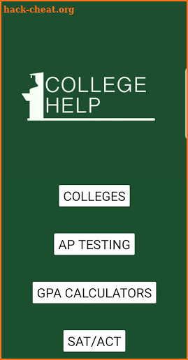 College Help screenshot