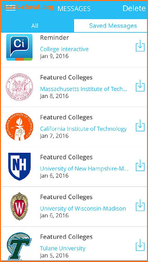 College Interactive screenshot