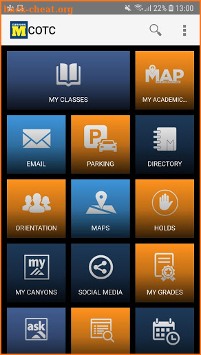 College of the Canyons Mobile screenshot