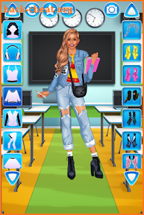 College Student Girl Dress Up screenshot