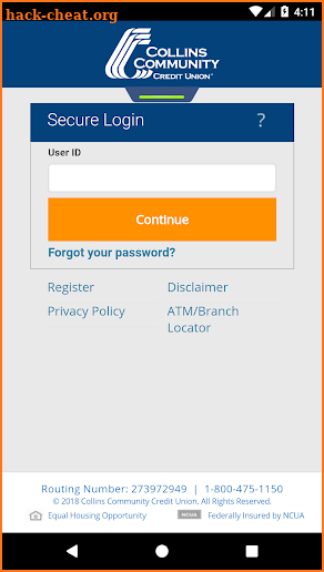 Collins Community CU Mobile screenshot