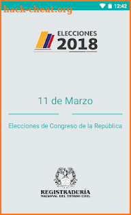Colombia 2018 - Elecciones Congreso 11 Marzo screenshot