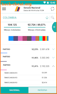 Colombia 2018 - Elecciones Congreso 11 Marzo screenshot