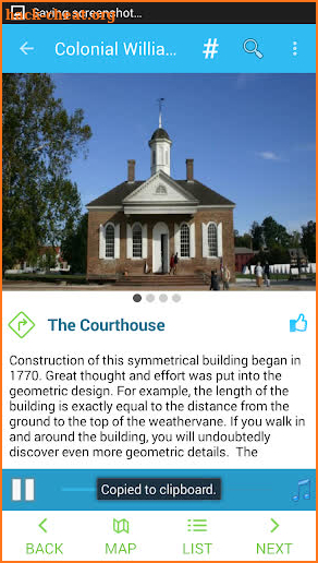 Colonial Williamsburg Tour screenshot