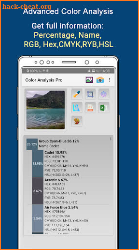 Color Analysis Professional screenshot