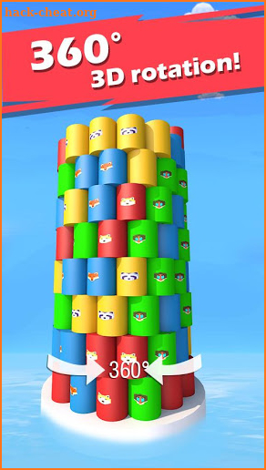 Color Ball 3D - Shoot Color Tower Down screenshot