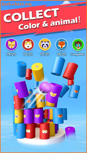 Color Ball 3D - Shoot Color Tower Down screenshot