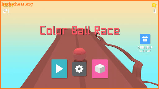 Color Ball Race - Racing Ball Road Twister Race 3D screenshot