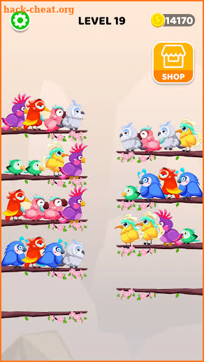 Color Bird Sort - Puzzle Game screenshot