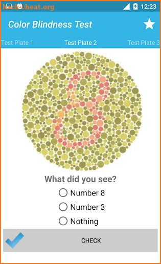 Color Blindness Test screenshot