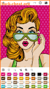 Color by Letter : Cross Stitch Joy screenshot