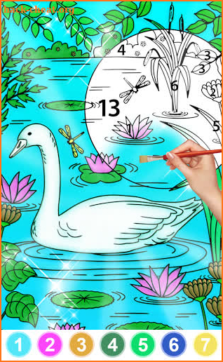 Color By Number & Paint By Number - Coloring Book screenshot