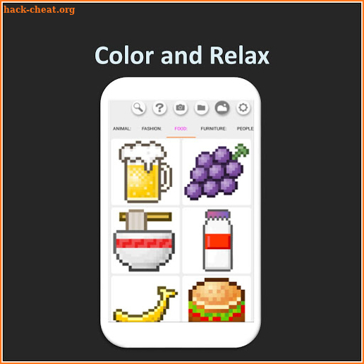 Color by Number - beginner or kids - Pixel Art screenshot
