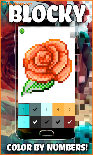 Color by number - Blocky screenshot