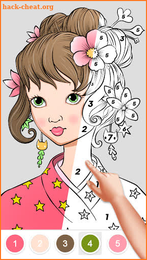 Color By Number - Coloring Book screenshot
