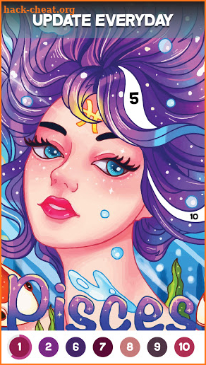 Color By Number: Coloring game & Paint by Number screenshot