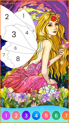 Color by Number Coloring Games screenshot
